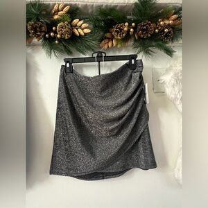 Glittery Mini Skirt